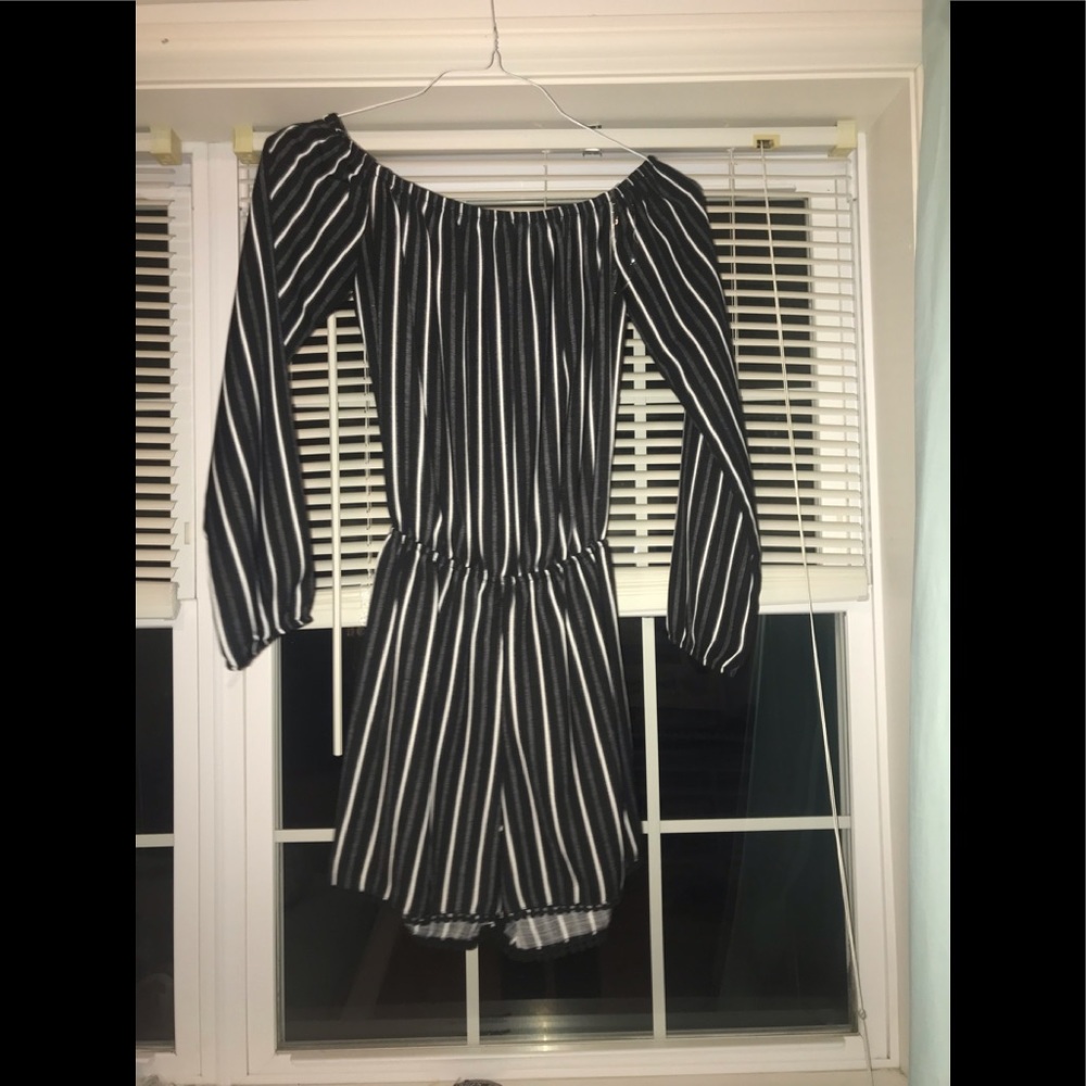 Off the shoulder romper